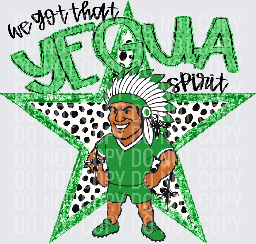 KayndiDesigns 09.26 We Got That Spirit Yegua Green