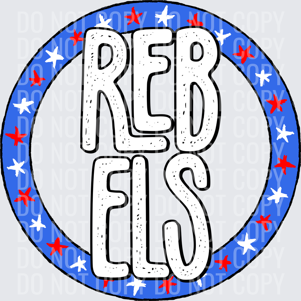 RebelsStarCircleRoyalRedWhite