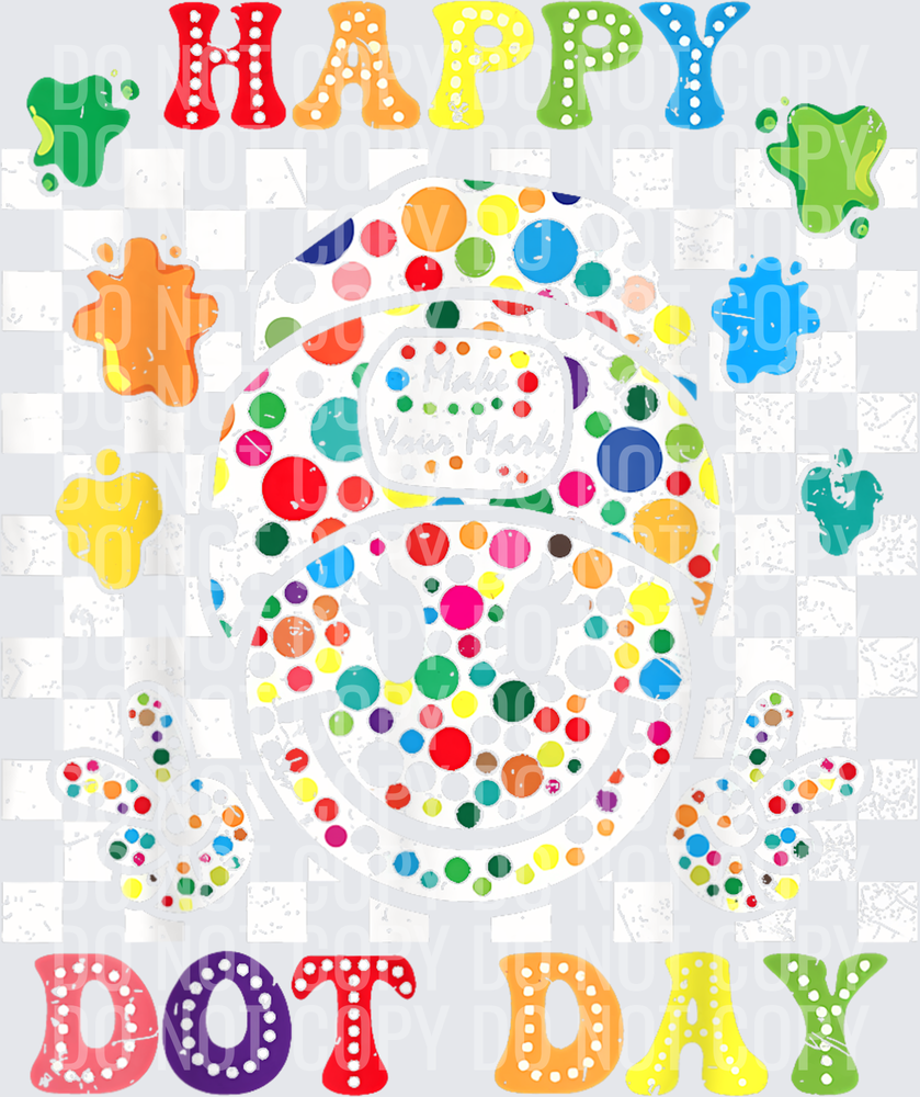 Happy-Dot-Day-Teacher-Kids-Polka-Dot-Smile-Face-Dot-Day-2025-T-Shirt