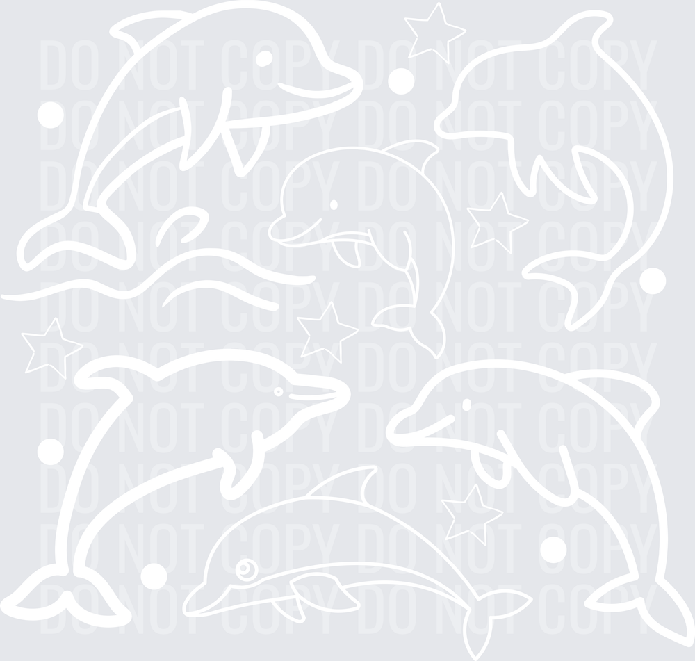 DOLPHIN COLLAGE