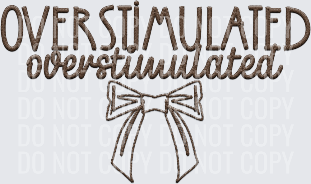 overstimulated brown thread hwds