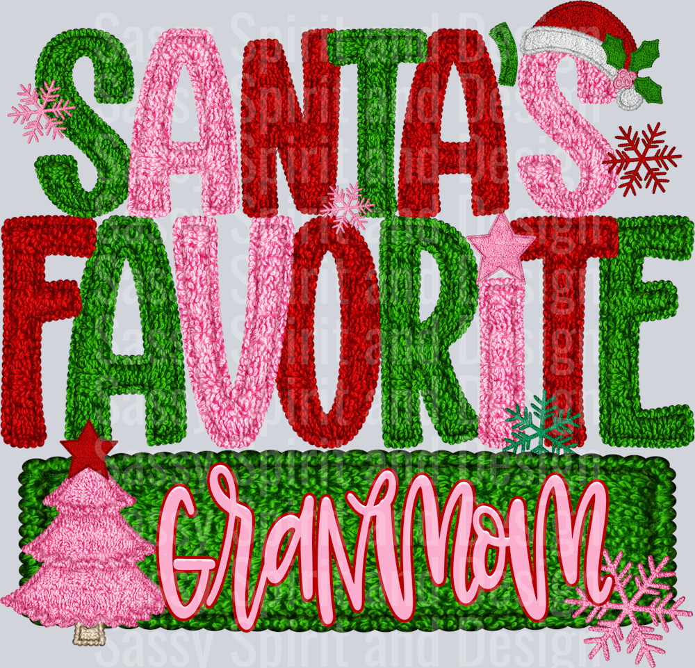 SANTAS FAVORITE Granmom