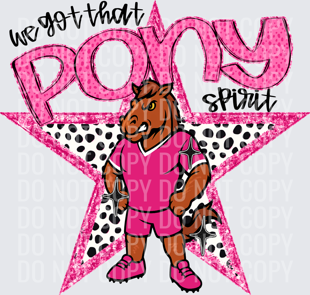 KayndiDesigns 09.26 We Got That Spirit Pony Pink
