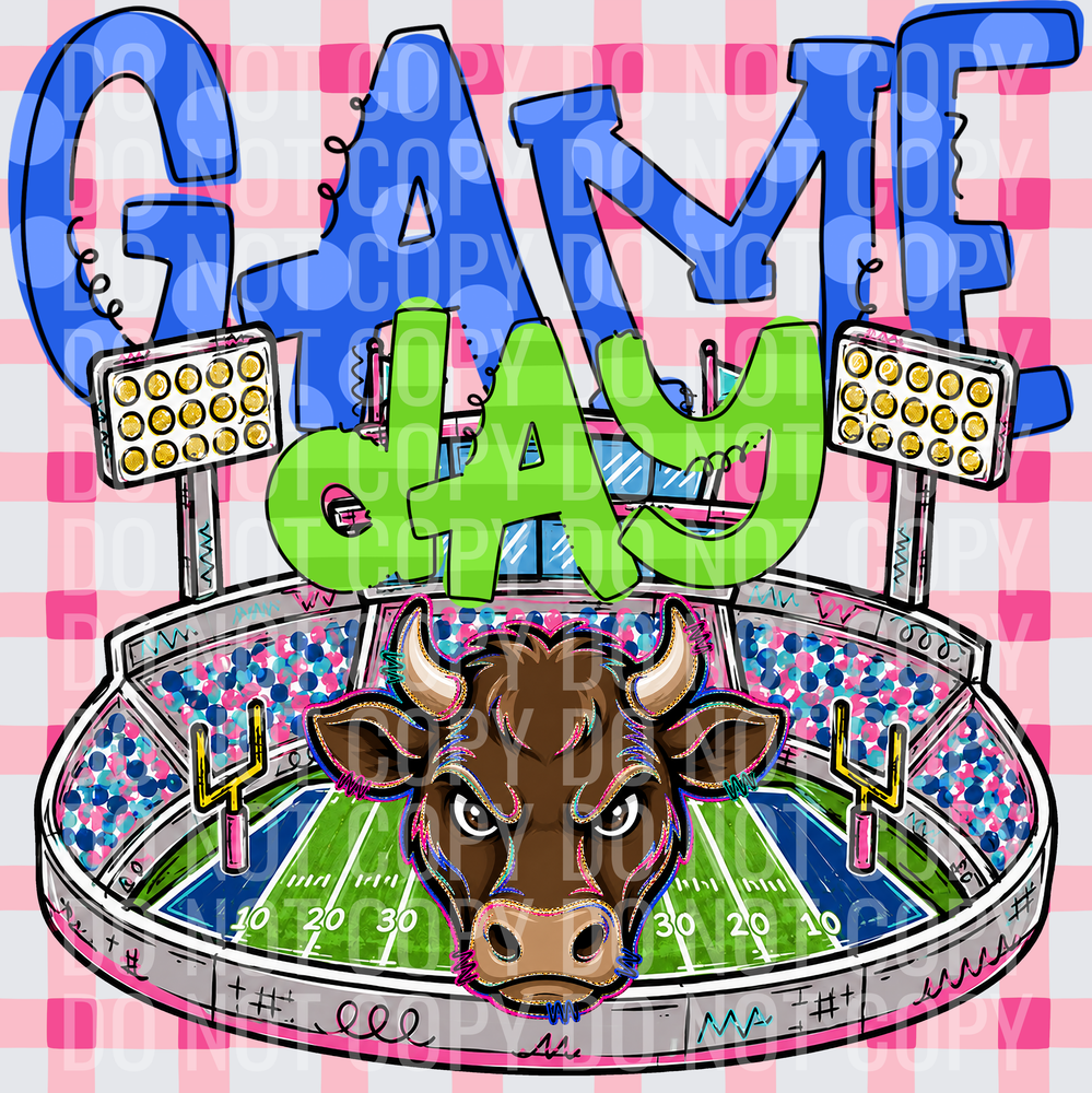 KayndiDesigns 08.26 Game Day Stadium Steers 2