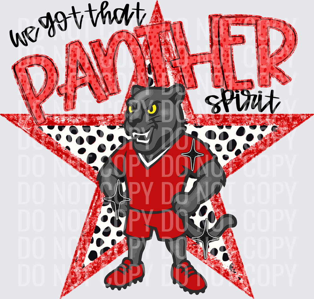KayndiDesigns 09.26 We Got That Spirit Panther Red