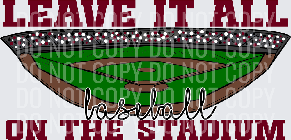 Baseball maroon