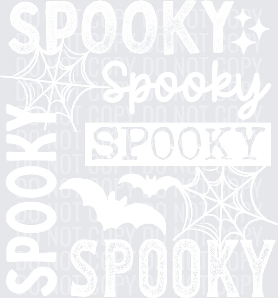 Spooky white single color