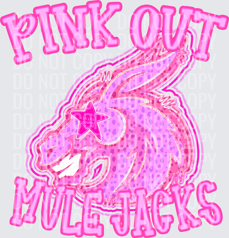 KayndiDesigns 09.26 Pink Out Mule Jacks