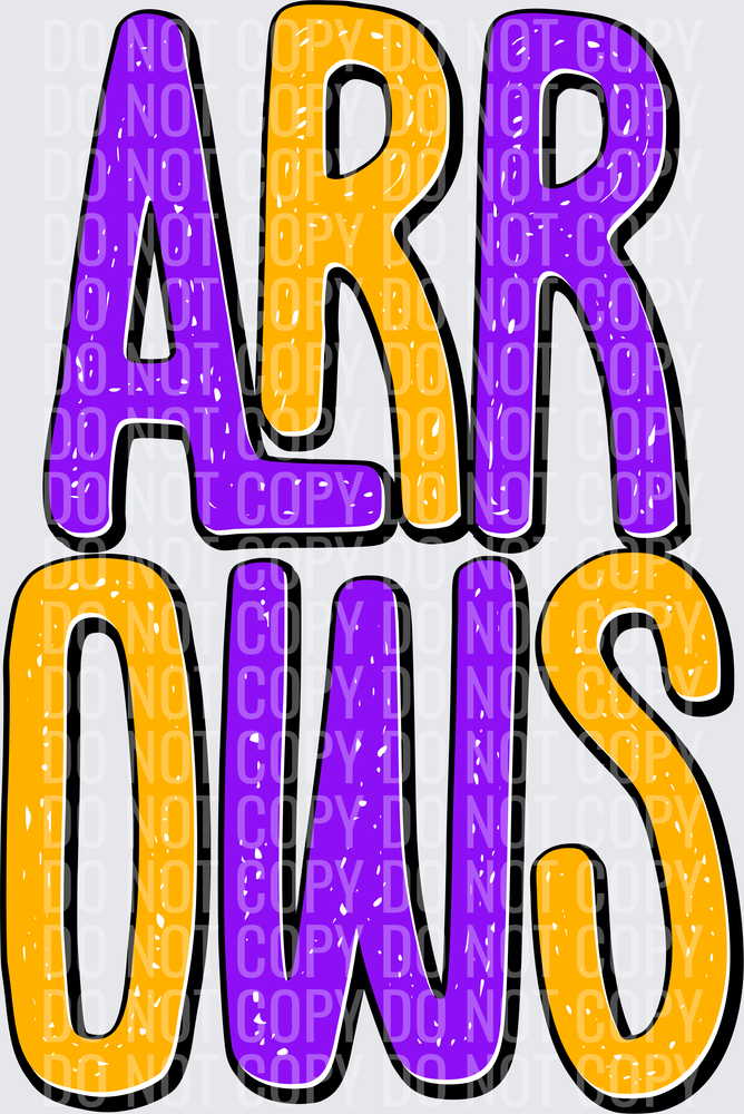 ArrowsPurpleGold