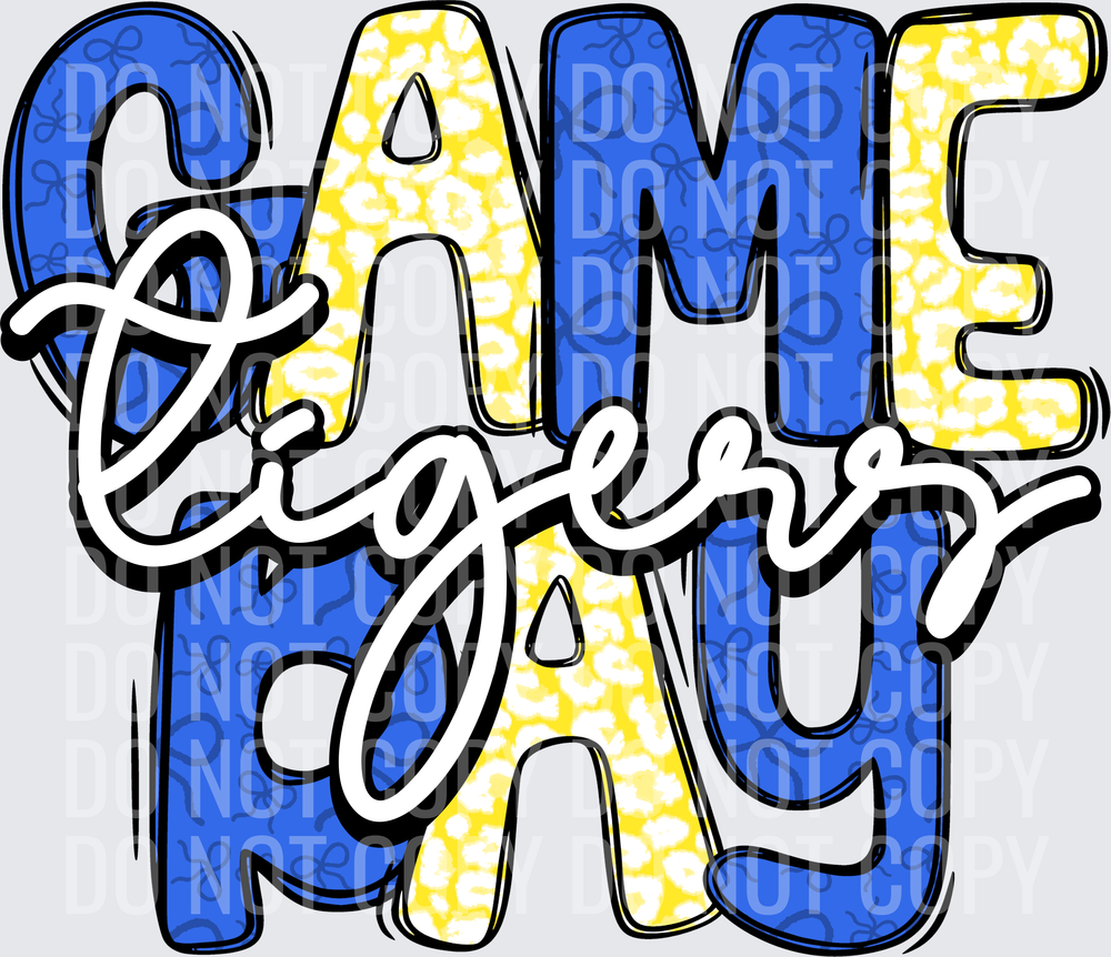 TigersGameDayRoyalYellow