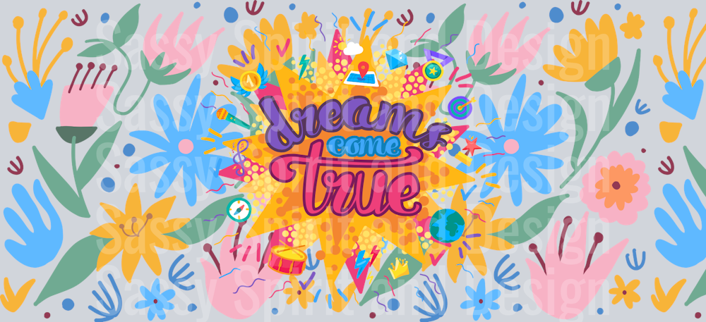 dreams come true cup wrap