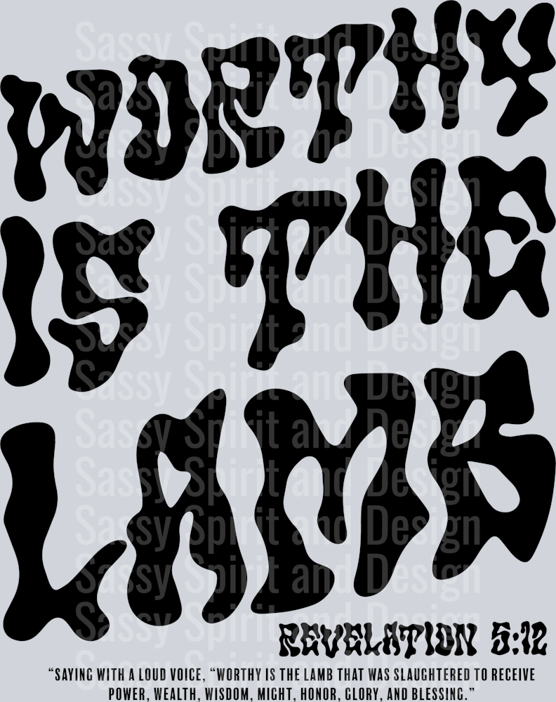 Worthy is the Lamb Black