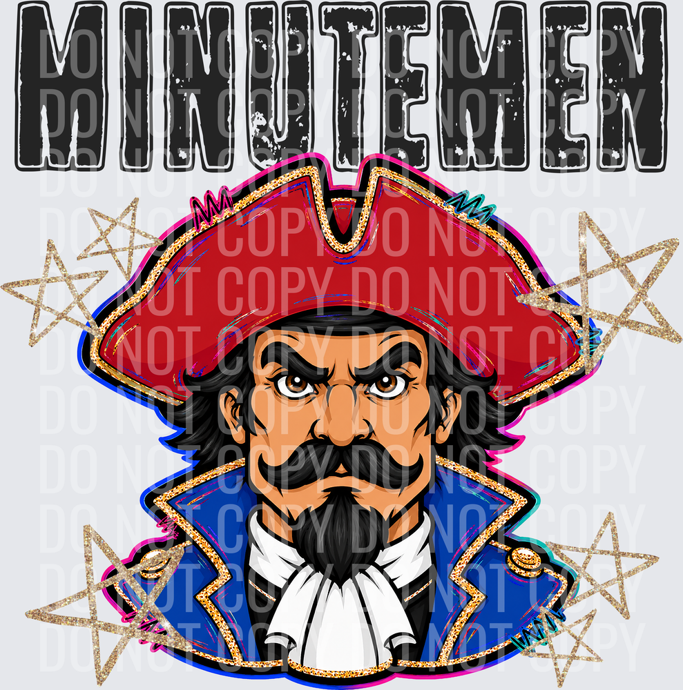 KayndiDesigns 08.26 Grunge Varsity Minutemen
