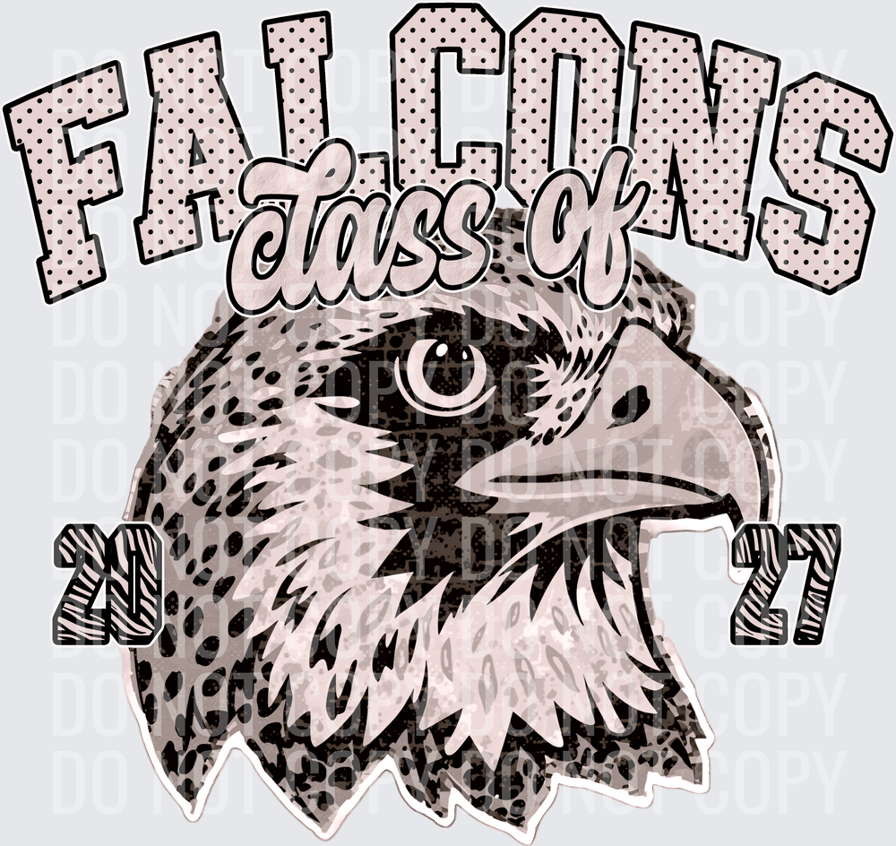 KayndiDesigns 10.26 Class of 2027 Neutral Falcons