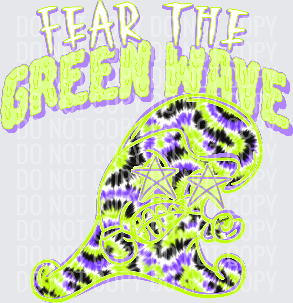 KayndiDesigns 09.26 Fear the Green Wave
