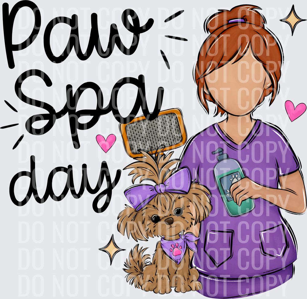Paw spa day 3