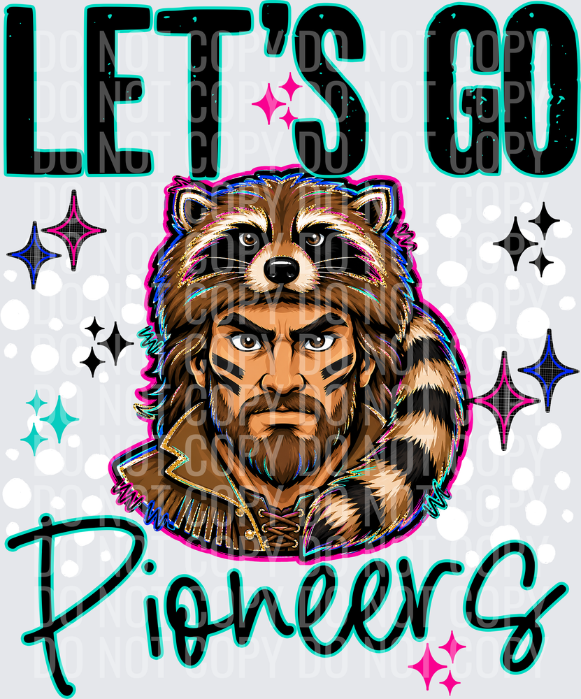 LETS GO MASCOTS PIONEERS