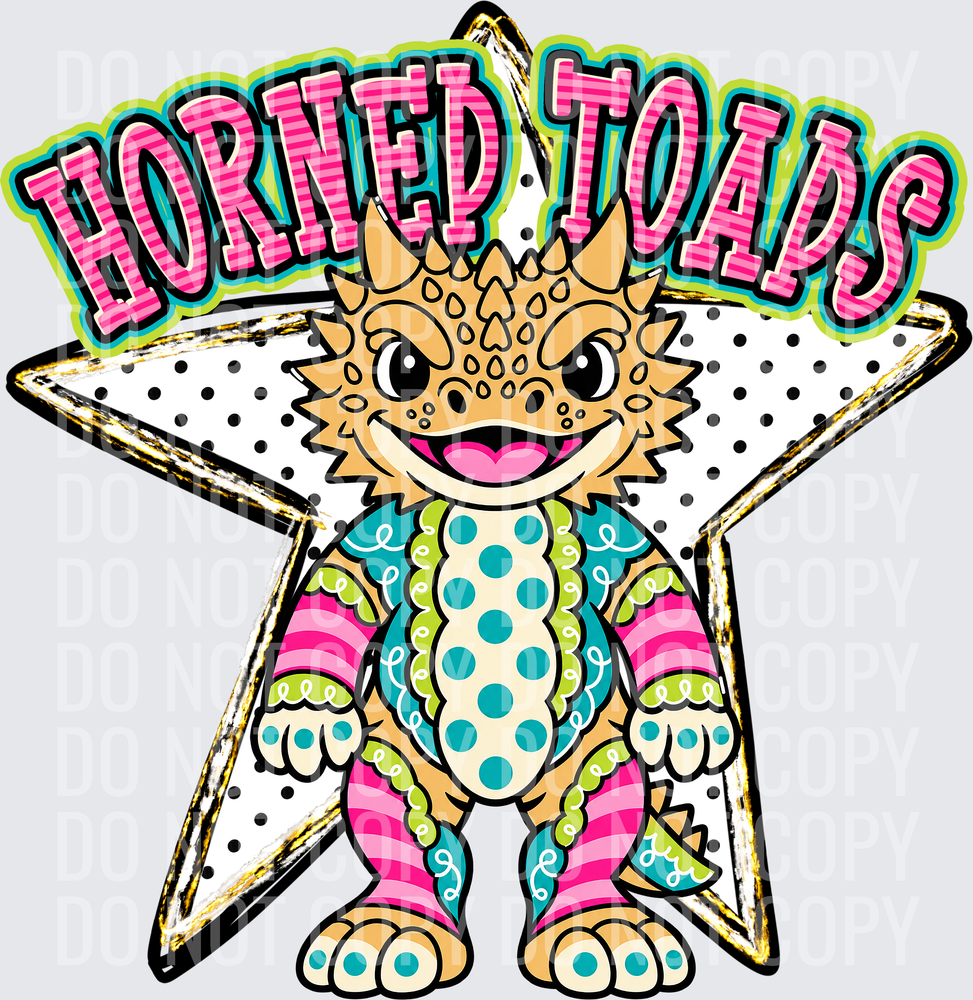 KayndiDesigns 10.26 Pattern Parade Star Horned Toads