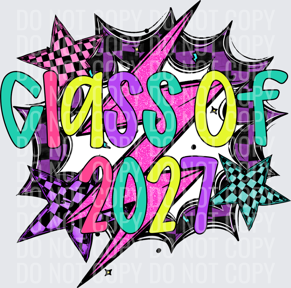 CLASS OF 2027 NEON