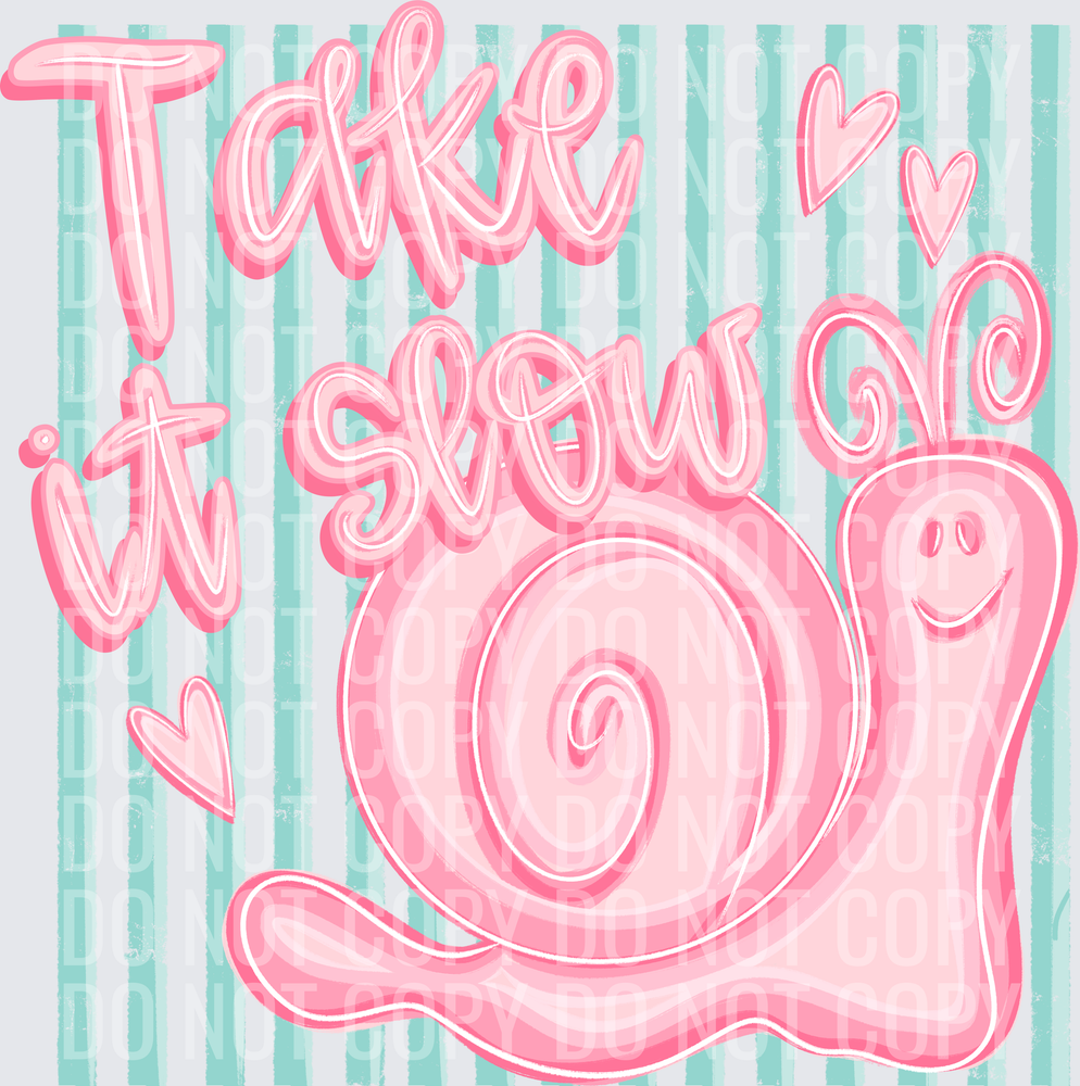 Take It Slow Stripes