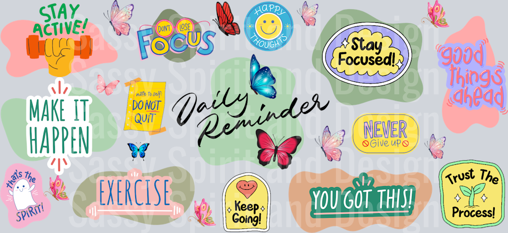 daily reminder cup wrap