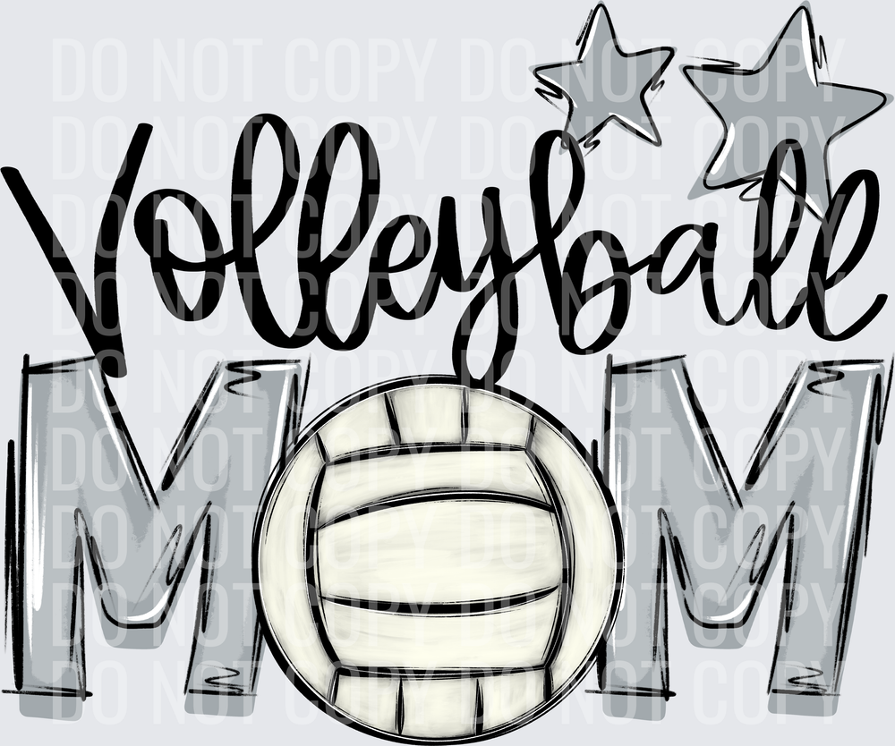 grey volleyball
