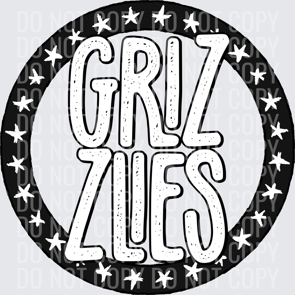 GrizzliesStarCircleBlackWhite