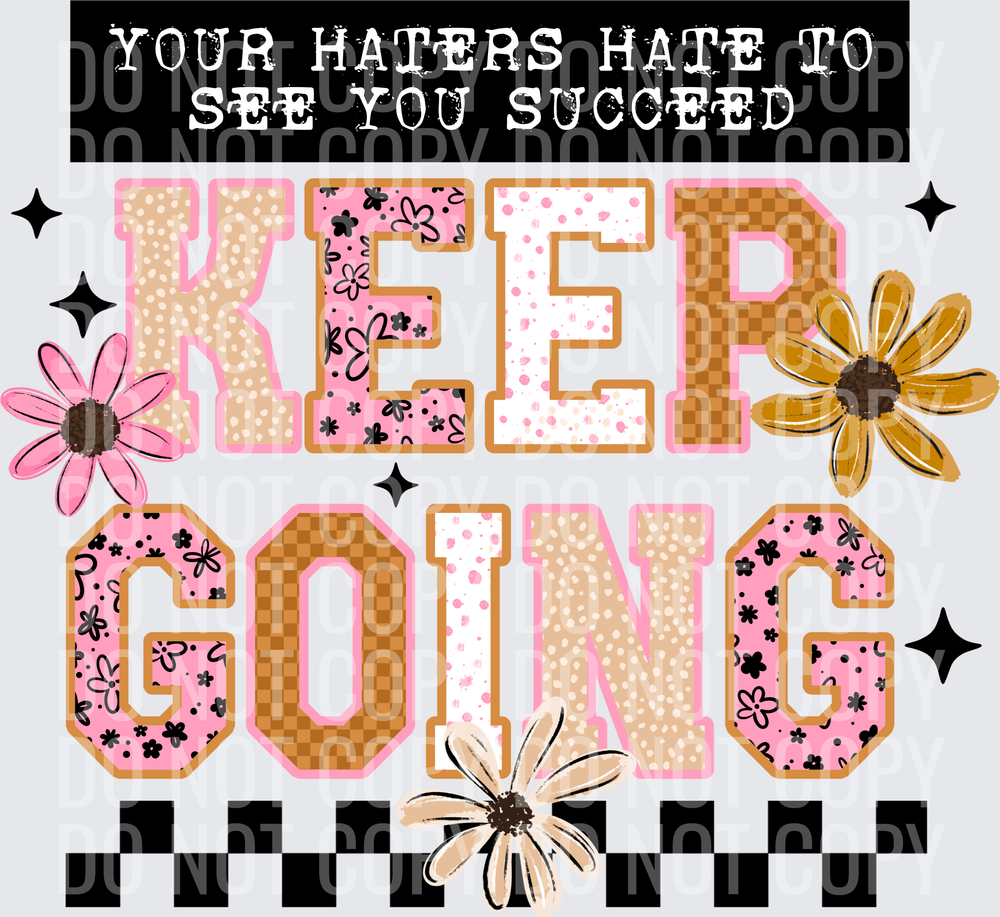 Keep going black