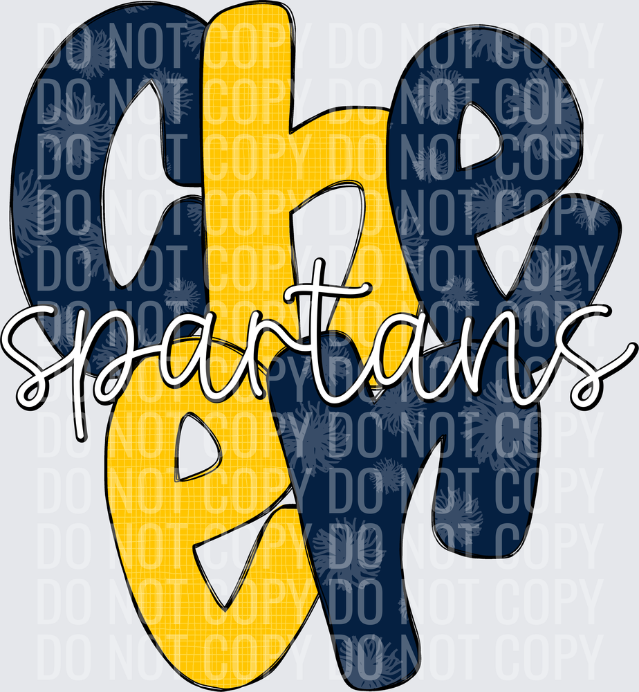 SpartansNavyYellowGold-Cheer