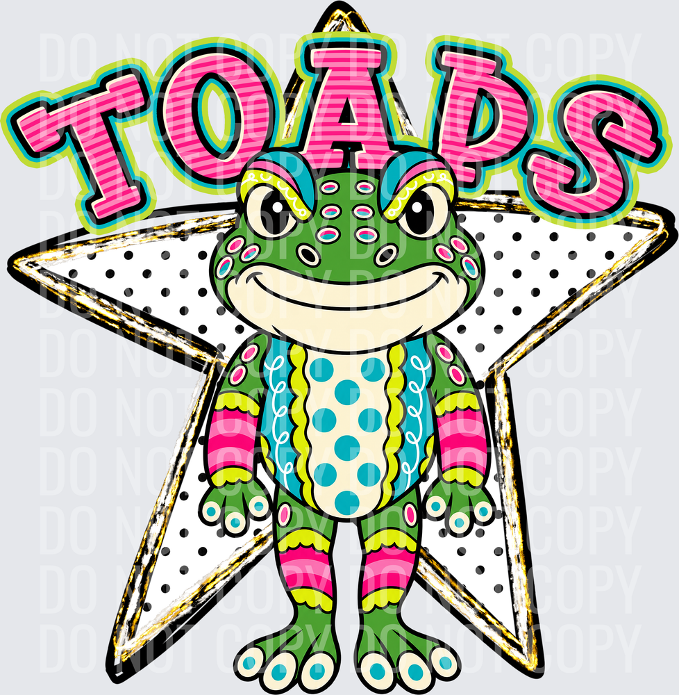 KayndiDesigns 10.26 Pattern Parade Star Toads