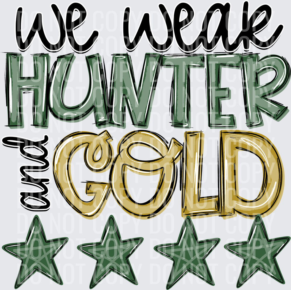 hunter and gold