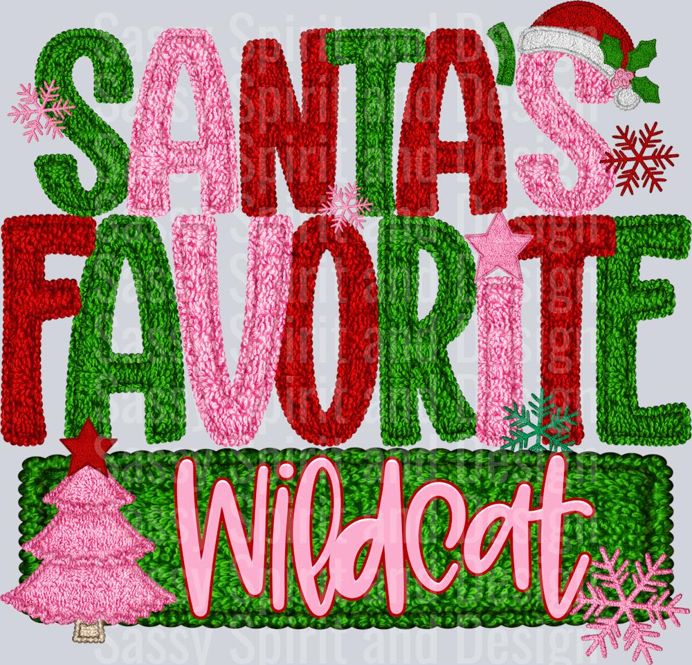 SANTAS FAVORITE WILDCAT