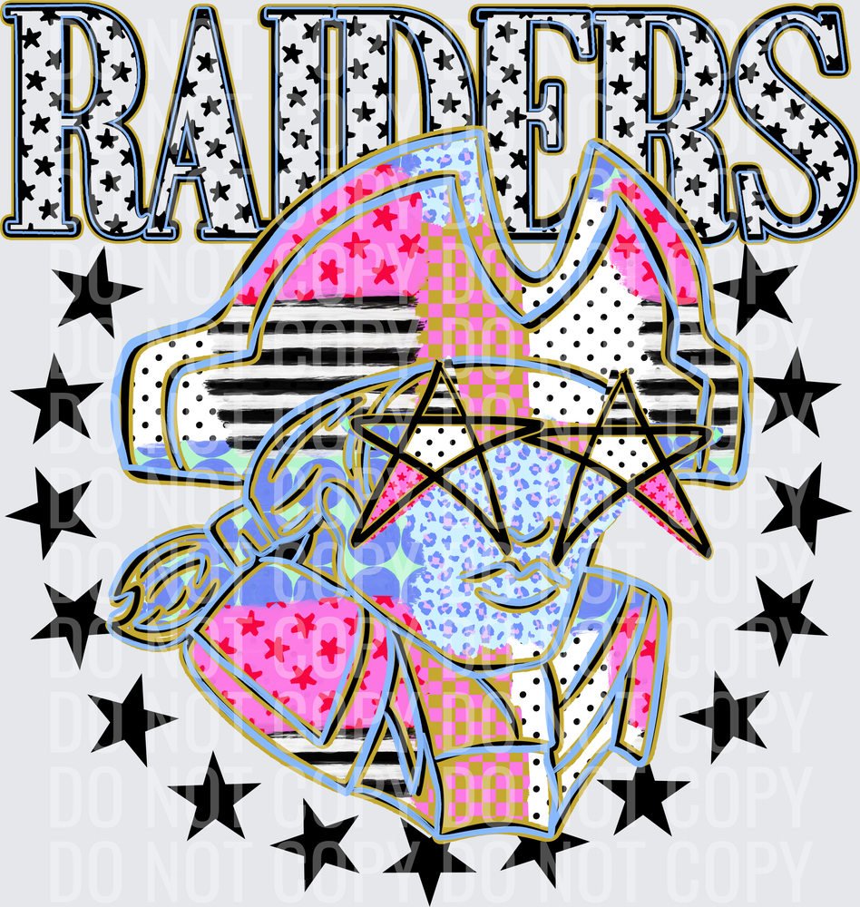 KayndiDesigns 09.26 Patchwork Varisty Stars Raiders 4
