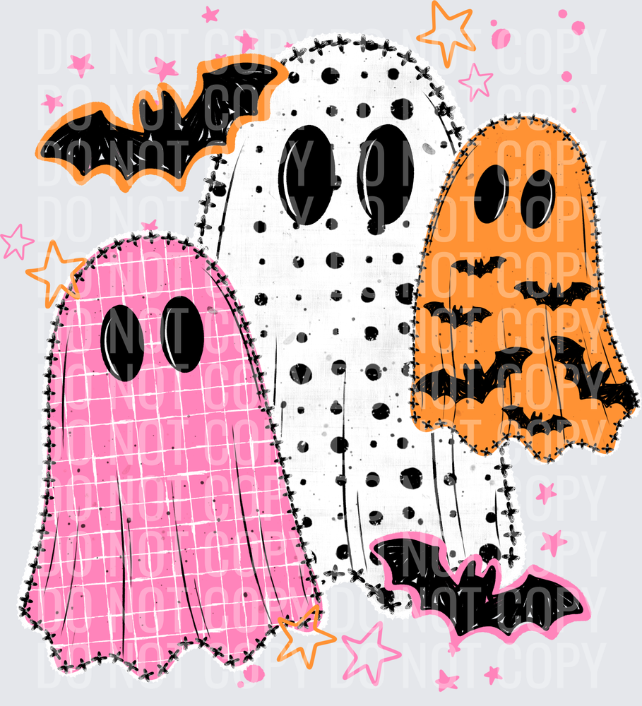 Pink_&_Orange_Ghosties 2