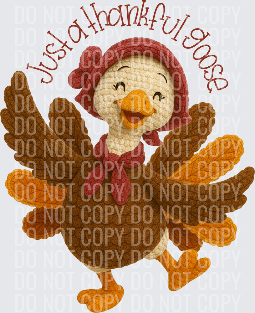 thankful goose
