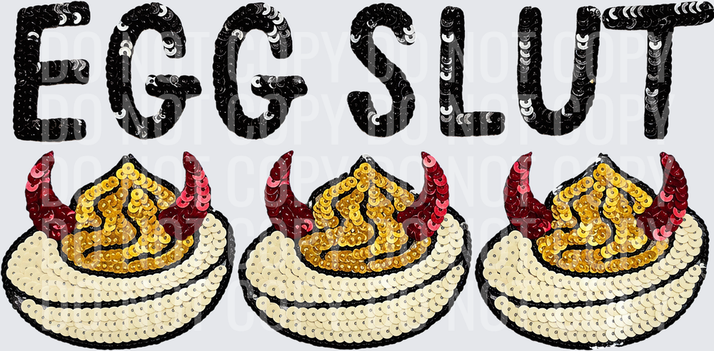 egg slut sequin_