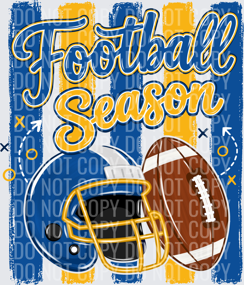Blue Gold Football Season