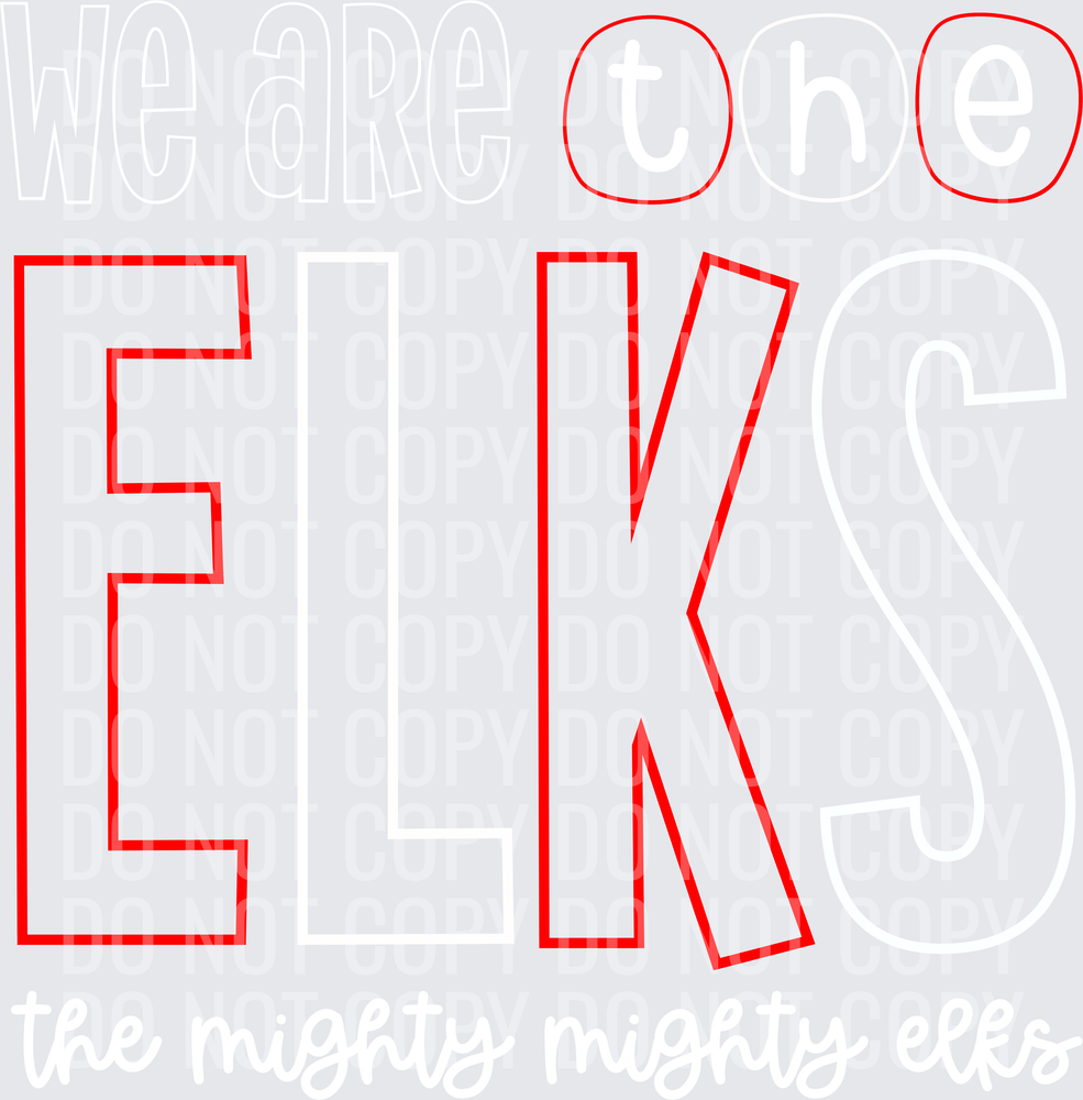 Elks-WeAreThe-RedWhite