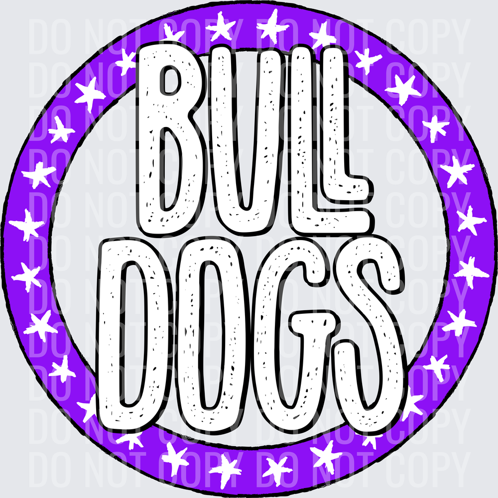 BulldogsStarCircle-PurpleWhite
