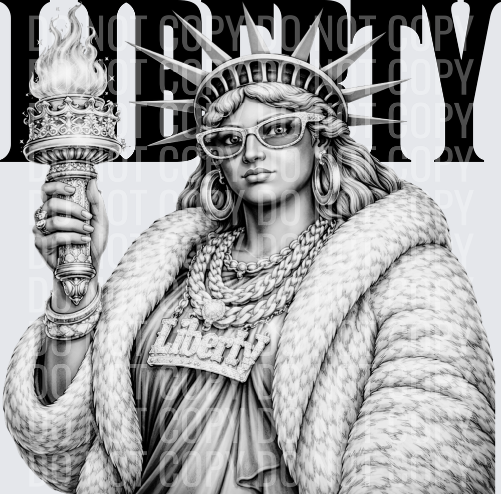 LIBERTY BLACK WHITE