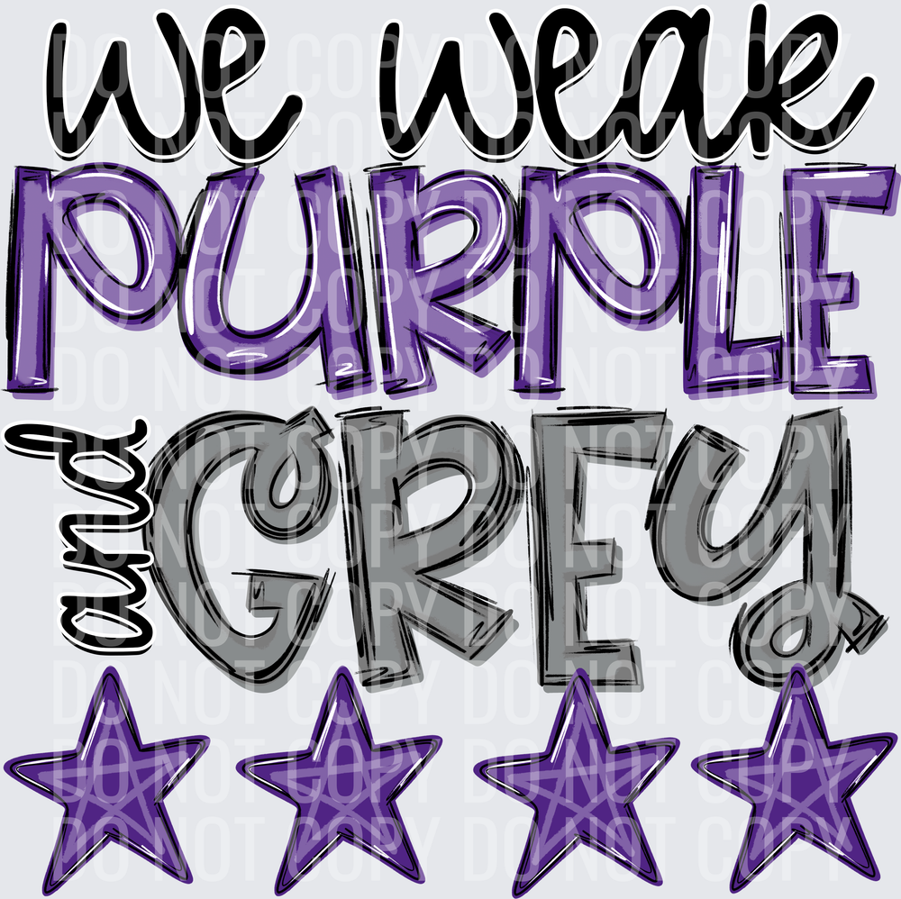 Purple & Grey