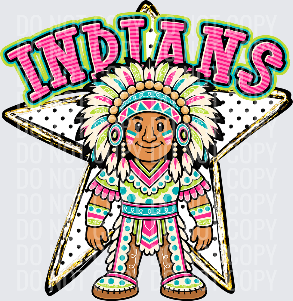 KayndiDesigns 10.26 Pattern Parade Star Indians 2