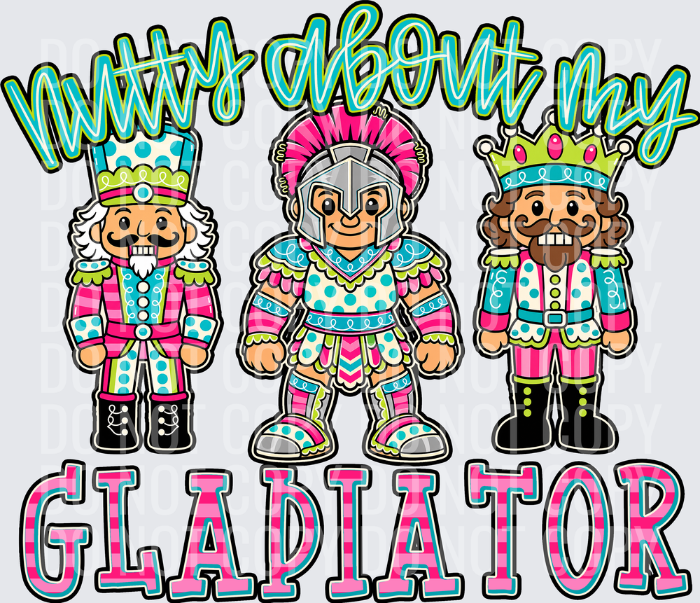 KayndiDesigns 10.26 Nutty About My Gladiators