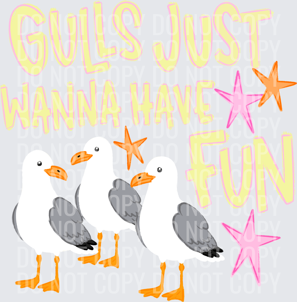 gulls just wanna have fun