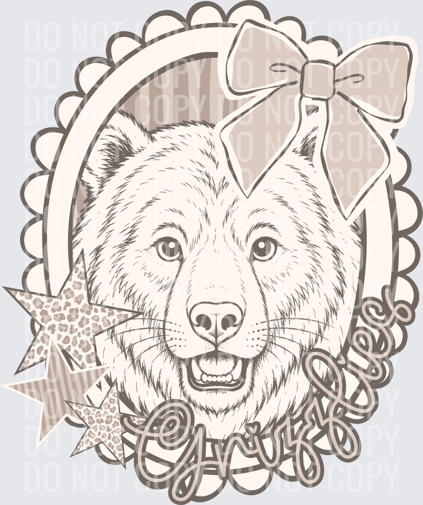 BEIGE GRIZZLIES