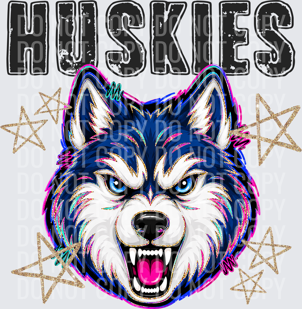 KayndiDesigns 08.26 Grunge Varsity Huskies