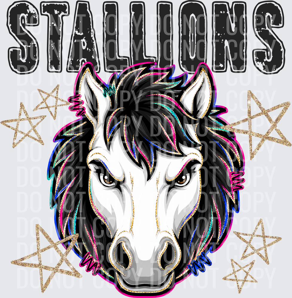 KayndiDesigns 08.26 Grunge Varsity Stallions 5