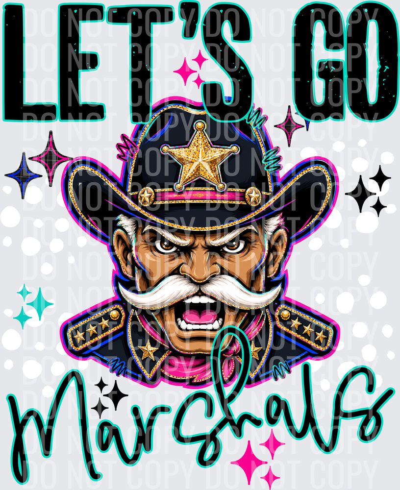 LETS GO MASCOTS MARSHALS