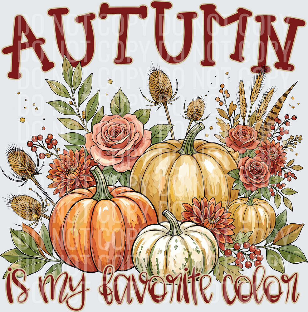 AUTUMN IS MY FAVORITE COLOR