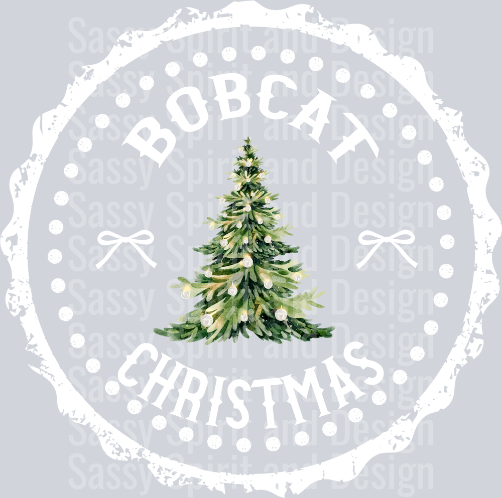 BOBCAT CHRISTMAS STAMP